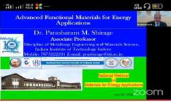 National Webinar on 'Materials for Energy'