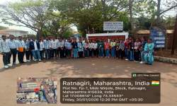 B.Sc. III (Microbiology) Students Study Tour to Gadre Marine Industry, Ratnagiri & College of Fisheries Science, Ratnagiri