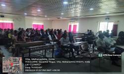 Resource Person for Guest Lecture Under Lead College Activity Balwant College Vita